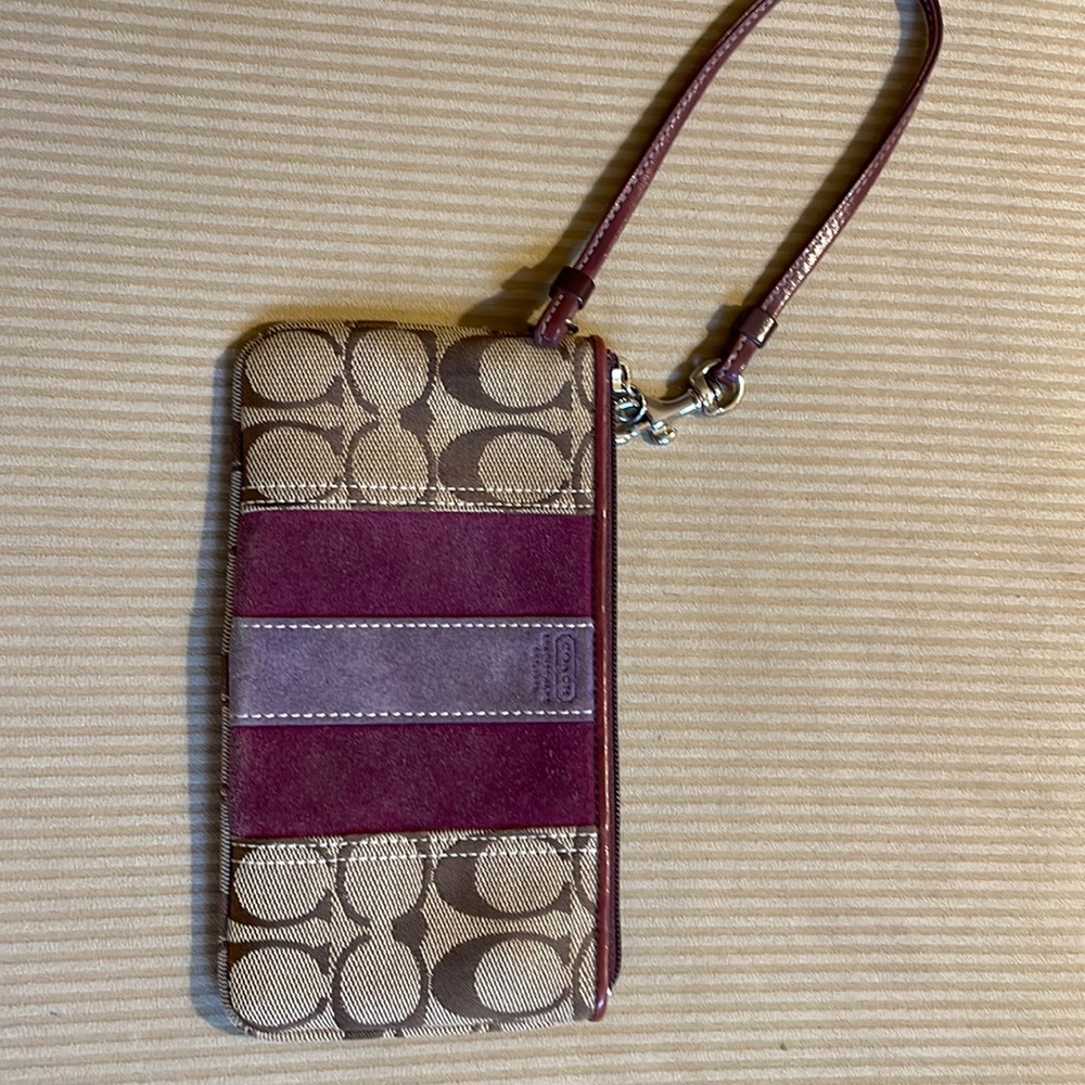 Coach wristlet